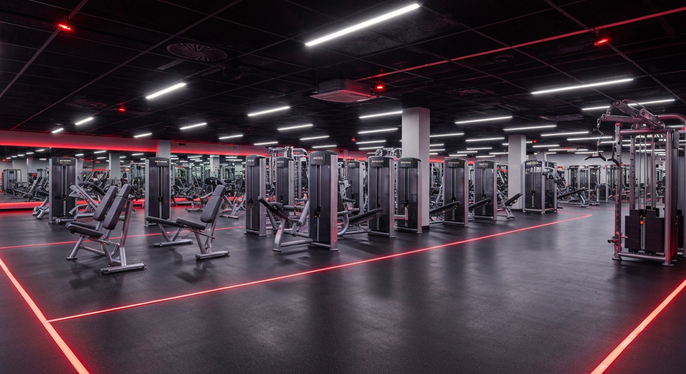 AUN'S GYM 新潟赤道店の充実した設備ラインナップ